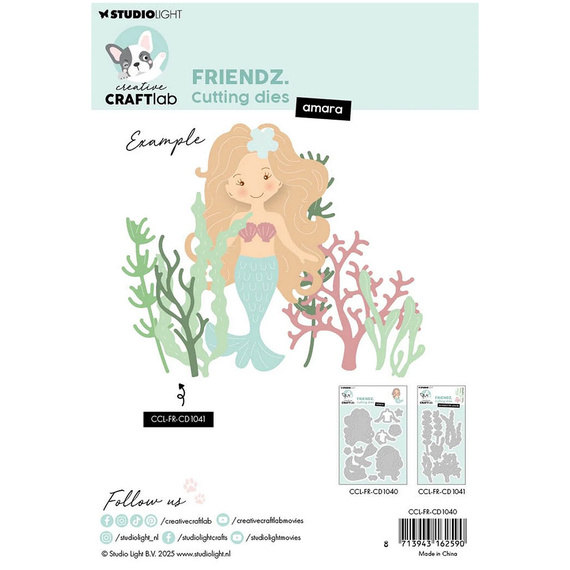 Cutting Die - StudioLight - Amara mermaid