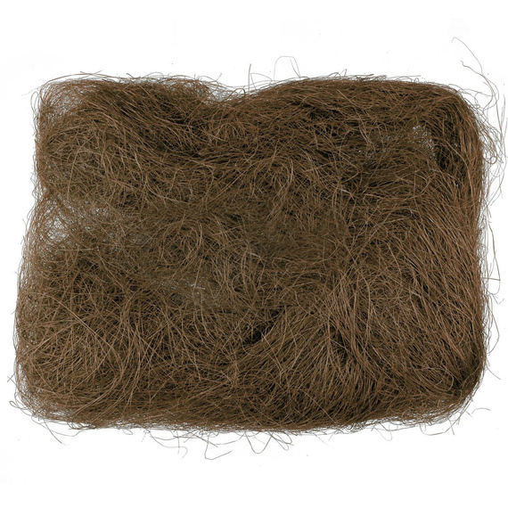 Decoration sisal fiber - dark brown/red