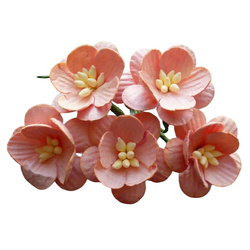 50 PALE PINK MULBERRY PAPER CHERRY BLOSSOMS