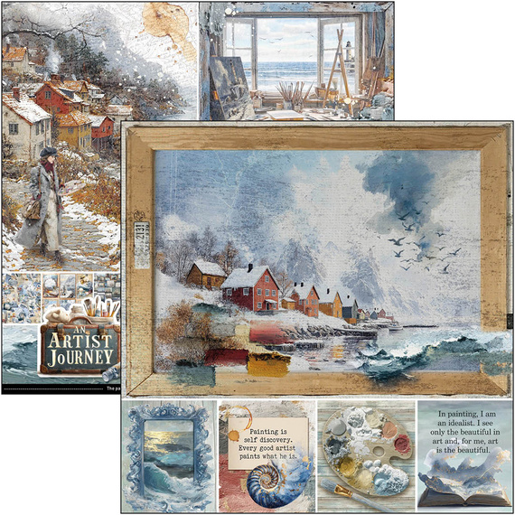 20x20cm paper set - Ciao Bella - Winter Season