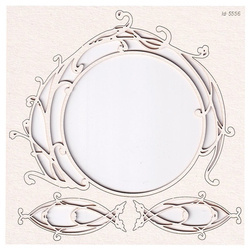 Chipboard frame big - Gentle Sunlight