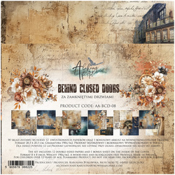 Set of 20x20 papers - Alchemy of Art - Behind Closed Doors