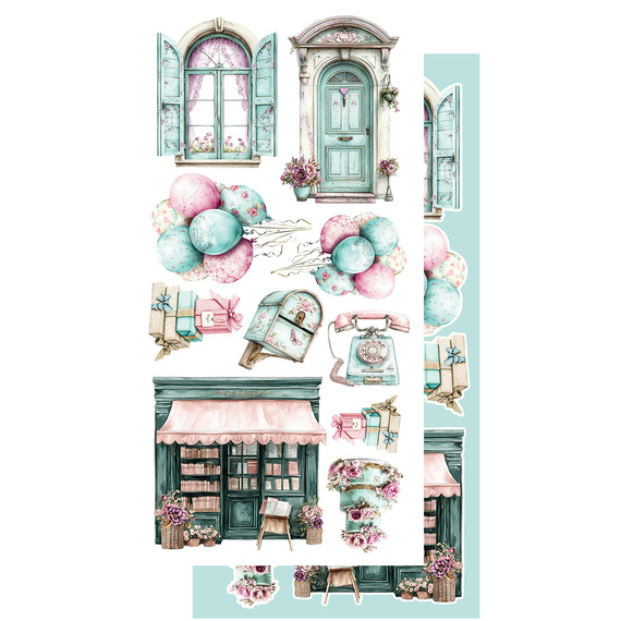 Set of 15x30 scrapbooking papers - Alchemy of Art - Dreamy Dreams