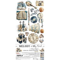 Scrapbooking accessories set -  Craft o'clock - Melody of My Soul - Melody