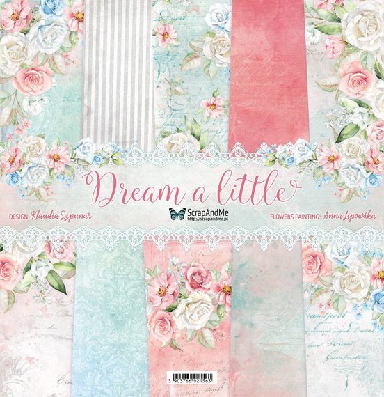 Scrapbooking Craft Papier Set for scrapbooking 30x30 - ScrapAndMe - Dream a little