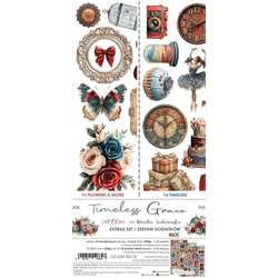 Time scrapbooking accessories set - Craft o'clock - Timeless Grace - MI