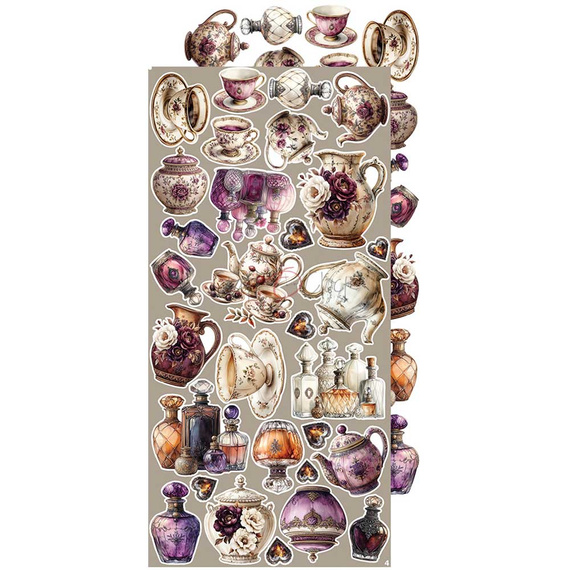 Scrapbooking accessories set - Craft o'clock - Plum & Caramel - Plum