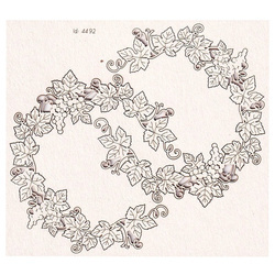 Chipboard - Grapevine - 2 wreaths - 2 wieńce SC