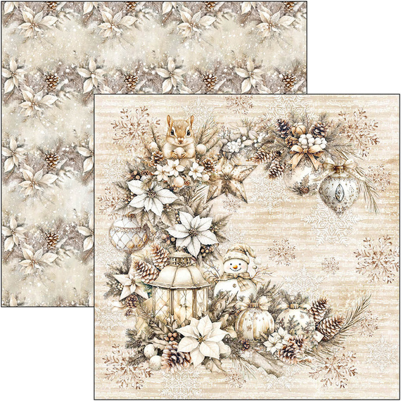 30x30cm paper set - Paterns Pad - Ciao Bella - Winter Season