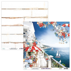 Scrapbooking paper 30x30 - Mintay - Riviera Moments 01