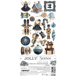 Scrapbooking accessories set - Craft o'clock  - Jolly Season