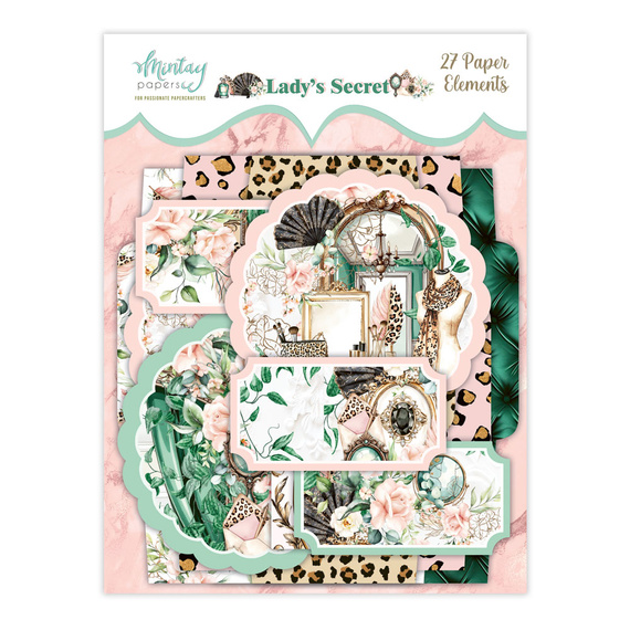 Paper envelopes and tags - Mintay - Lady's Secret 27 pcs