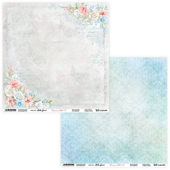 Scrapbooking Craft Papier Set for scrapbooking 30x30 - ScrapAndMe - Dream a little