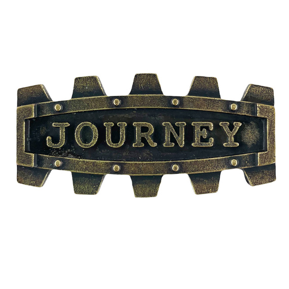 Electroplated metal ornament - Journey frame