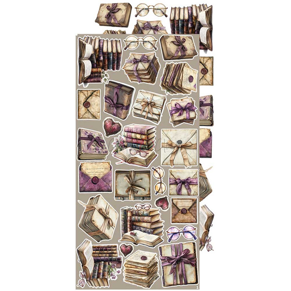 Scrapbooking accessories set - Craft o'clock - Plum & Caramel - Plum