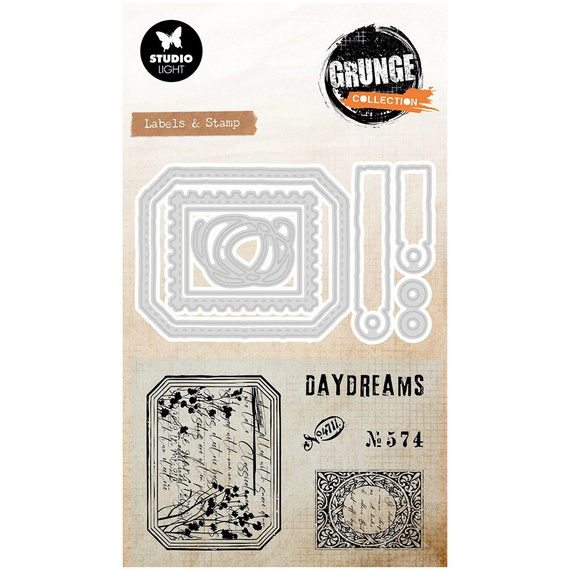 Cutting Die and stamp - StudioLight - Die Emoticons