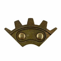 Electroplated metal ornament - top corner 8