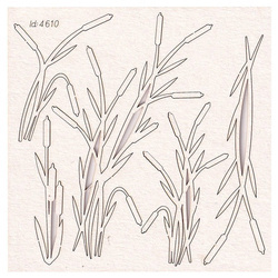 Chipboard - Water Plants - Cattail