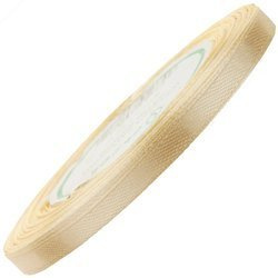 Cream satin ribbon 6mm - 32mb
