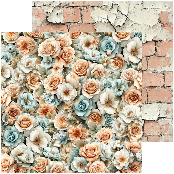 Set of scrapbooking papers 15x15 - Craft o'clock - Sprites of Harmony