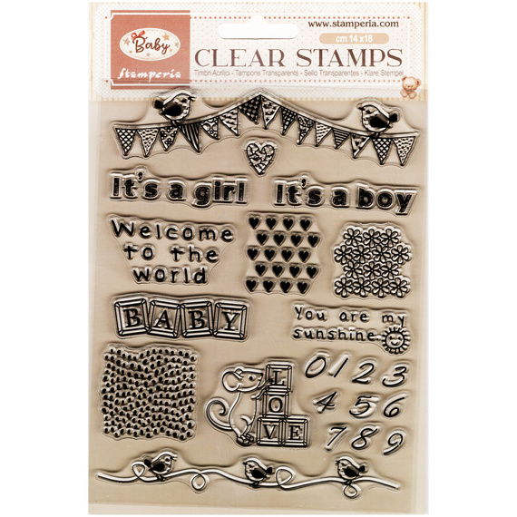 Transparent stamp - Baby - Stamperia