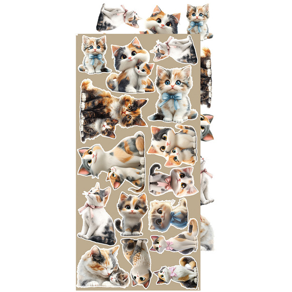 Time scrapbooking accessories set - Craft o'clock - Lovely Pets - mix 02