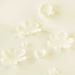 Foamiran foam - 60x70cm - 102 ecru