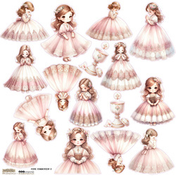 Naklejki chipboard - Simply Creative - Gingerbread Man