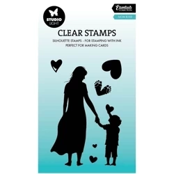 Transparent stamp - StudioLight - Mom &amp; Kid mom with baby