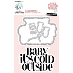 Cutting Die and stamp - StudioLight - Cold Outside
