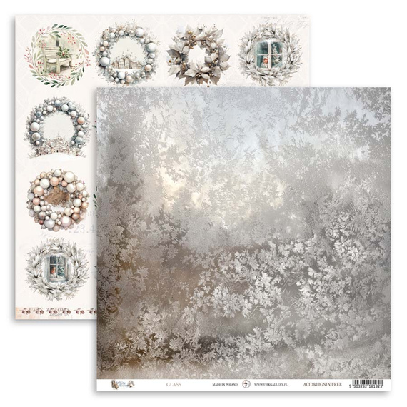 Scrapbooking papers set 30 x 30 cm - UHK Gallery - White Whispers