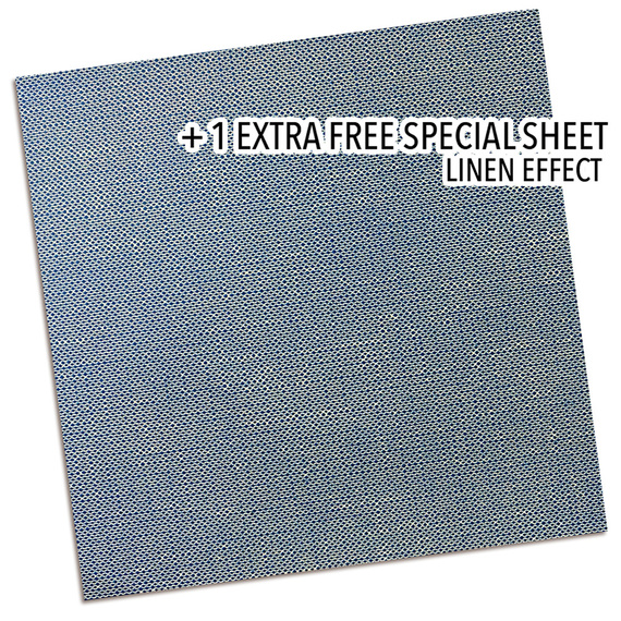 Set of scrapbooking papers 30x30cm - Paper Pad - Ciao Bella - Winter Season