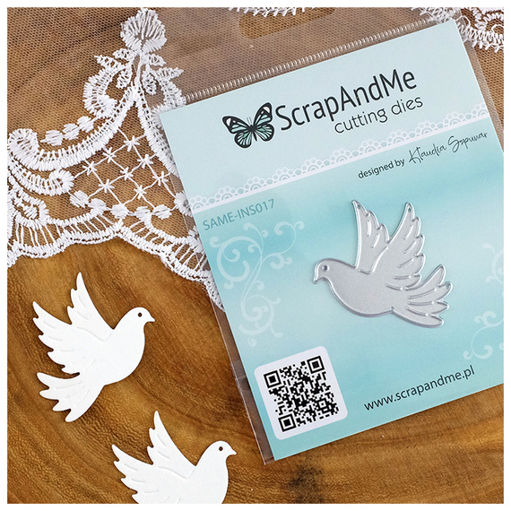 Cutting die- Scrapandme - Dove
