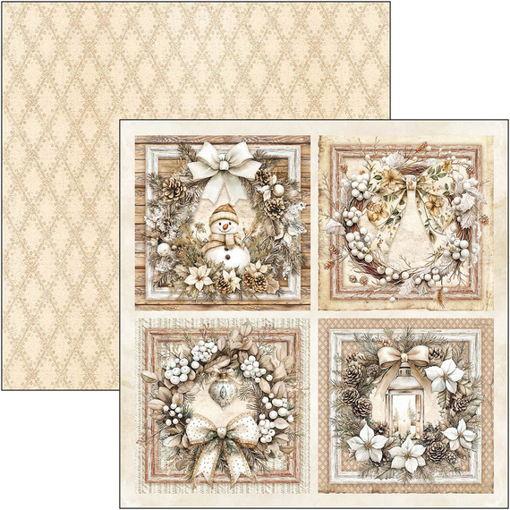 30x30cm paper set - Paterns Pad - Ciao Bella - Winter Season