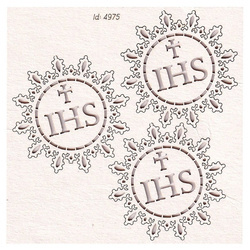 Chipboard - Host small 01- Tatting Communion
