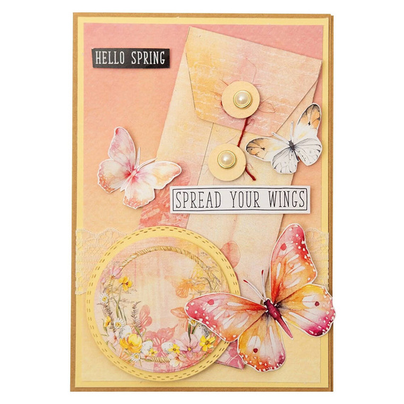 Scrapbooking Craft Papier Set for scrapbooking with A5 elements - StudioLight - Love of my life