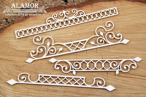 Chipboard boarders small 01 - Alamor 