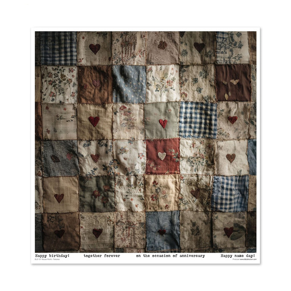 Set of scrapbooking papers 30x30 - Garden of Muses - Itd Collection