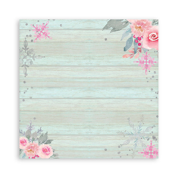 Scrapbooking Craft Papier Set for scrapbooking 30x30 - Stamperia - Christmas Rose