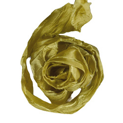 Vintage old fashion ribbon - mustard