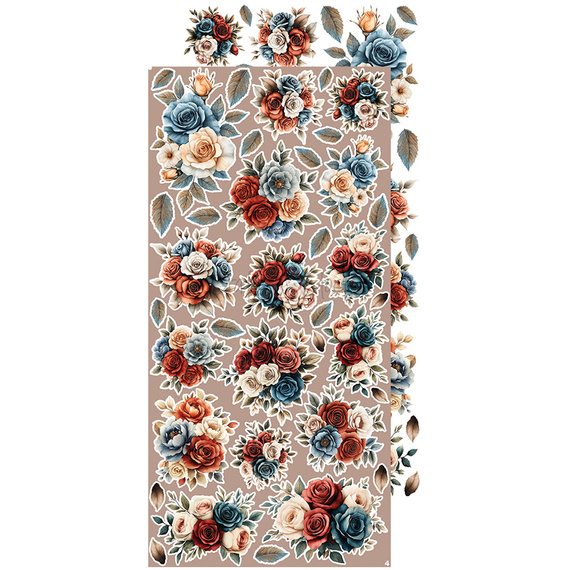 Time scrapbooking accessories set - Craft o'clock - Timeless Grace - MI