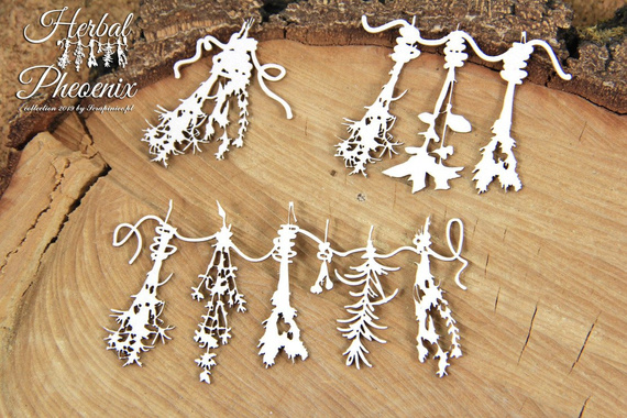 Chipboard a bunch of herbs -  Herbal Phoenix 