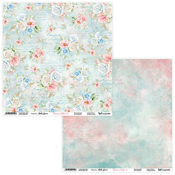 Scrapbooking Craft Papier Set for scrapbooking 30x30 - ScrapAndMe - Dream a little