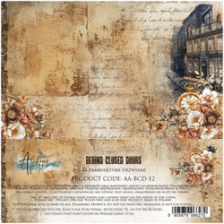 Set of 15x15 papers - Alchemy of Art - Behind Closed Doors