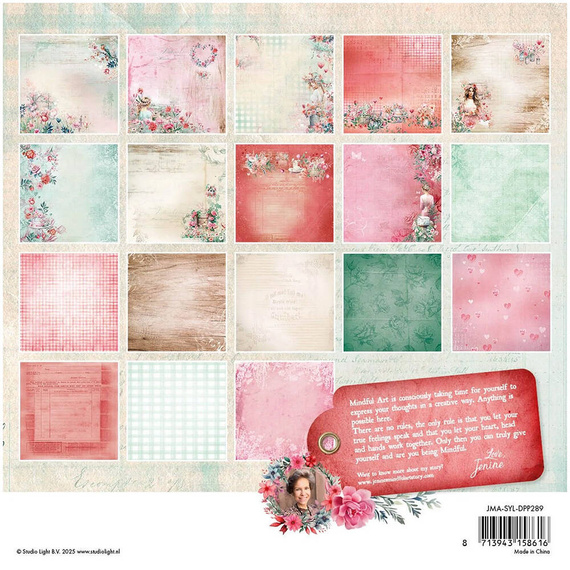 Scrapbooking Craft Papier Set for scrapbooking 20x20 - StudioLight - Sending You Love