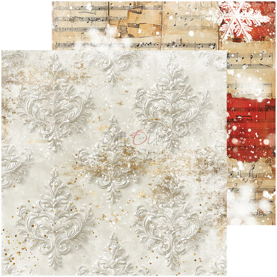 Set of scrapbooking papers 20x20 - Craft o'clock - Oh Christmas Night mix