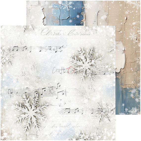 Set of scrapbooking papers 20x20 - Craft o'clock - Jolly Season - BASIC