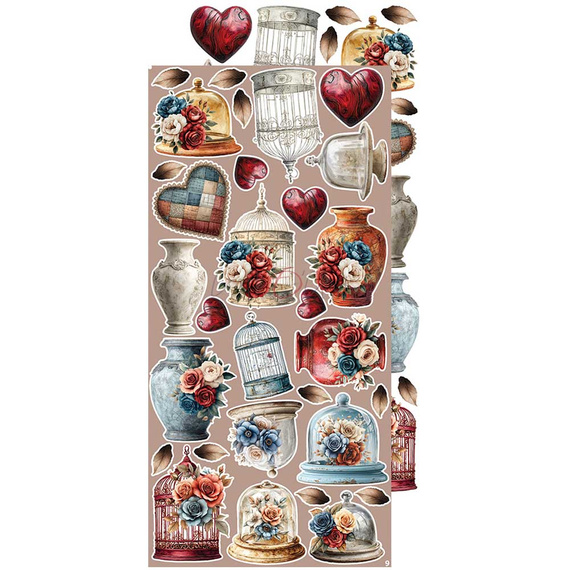  Scrapbooking accessories set - Craft o'clock - Timeless Grace - Flowers & More