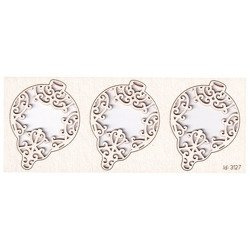 Chipboard  Baubles 02 - Idea d'oro