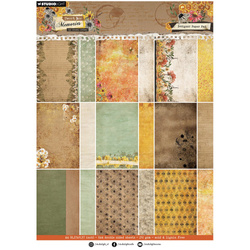 Set of A4 scrapbooking papers and elements - Sweet Bee Memories